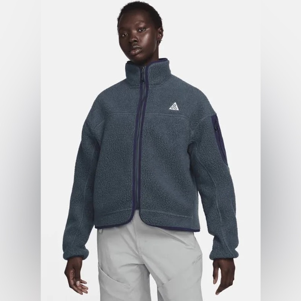 Women's Nike ACG "Arctic Wolf" Polartec® Oversized Fleece Full-Zip Jacket - Picture 3 of 8